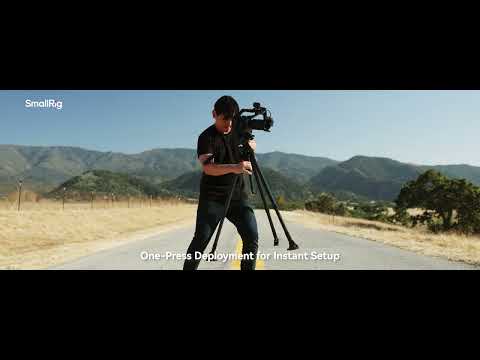 Shoot in Seconds! SmallRig x Potato Jet TRIBEX Hydraulic Carbon Fiber Tripod Kit