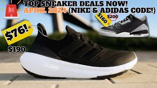 Top SNEAKER DEALS April 2024! New Adidas & Nike Discount Codes!