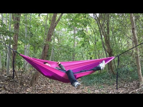 Zowee Solid Color Parachute Camping Hammock | $100k Bonuses in Description