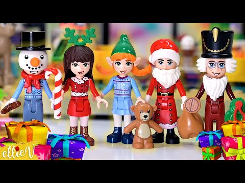 The Darlingtons get Christmas outfits 🎄🎅🏻🎁 LEGO minidoll custom