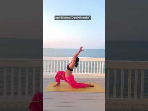 Chandra namaskara moon salutation