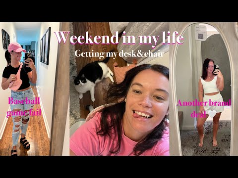 Weekend vlog | bedroom updates | Baseball game | Mekenzie Hughes