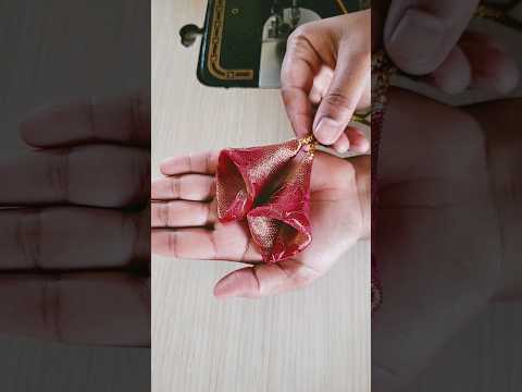 How to make fabric latkan in easy way| Fabric latkan making #shorts #rohinifashionshorts