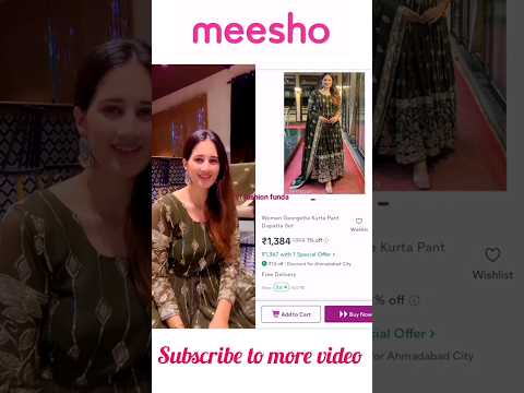 Meesho lehenga haul same dress collection on meesho #shorts #youtubeshorts #meesho