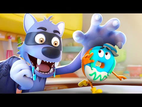 The Wolf is Coming | Yummy Foods Family | Best Kids Cartoons | BabyBus TV