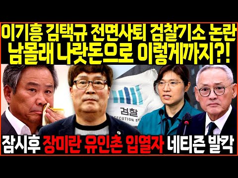 "남몰래 나랏돈으로 이렇게까지" 이기흥 김택규 전면사퇴 검찰기소 논란.. 안세영 향해 장미란 유인촌 입열자 네티즌 발칵!