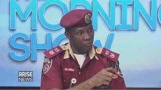 Sector Commander, Hygenus Omeje, speaks on solutions to traffic gridlock on Lagos roads