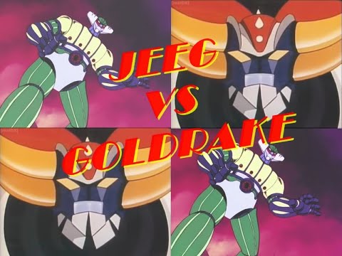 JEEG Robot D’Acciaio VS Ufo Robot GOLDRAKE Sfida + Quiz!