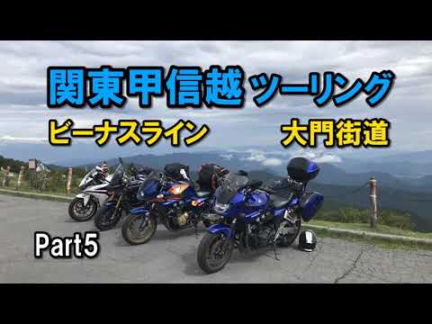 関東甲信越ツーリング Part5 お盆休みのビーナスラインはカオス【カズClionライダー】