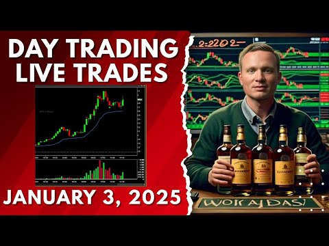 Live Day Trading - First RED of the Year #daytrade #stocks