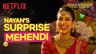 Nayanthara & Vignesh’s SURPRISE Mehndi Celebration – A Day Filled with Love & Laughter ♥️✨ | Netflix