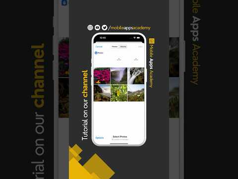 Image picker #mobileappsacademy #swiftui #shorts #short