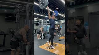 Clean & Jerk 90kg/198lbs | Training Log W31D3 #weightlifting #舉重