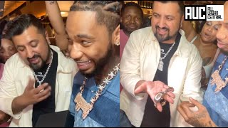 Wafi Gifts Key Glock A Richard Mille Cuban Link Watch For His 27th Bday