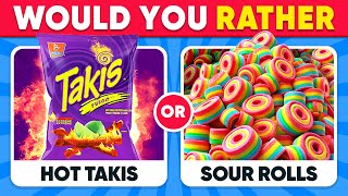 🤤 Would You Rather...? Savory Vs Sweet Edition 🍟🍬 Daily Quiz