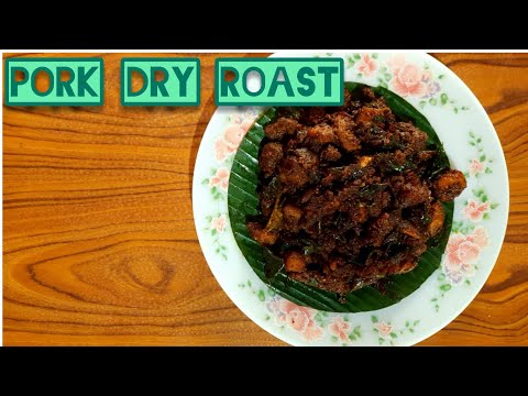 Pork dry roast | പോർക്ക് റോസ്റ്റ്  |പോർക്ക് വരട്ടിയത് | Pork fry recipe in malayalam | Pork fry