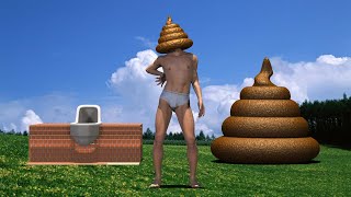 ウンコ平等　人は誰でもウンコをします    Poop Equality　Any Human Will Poop    便便平等　任何人都会大便