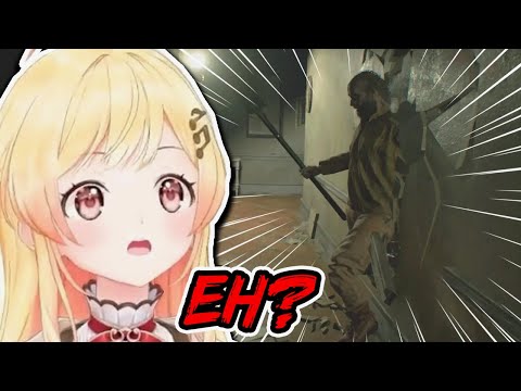 Kanade Reactions To Jack Jumpscare Moments In Resident Evil 7 [ Hololive / ReGloss ]