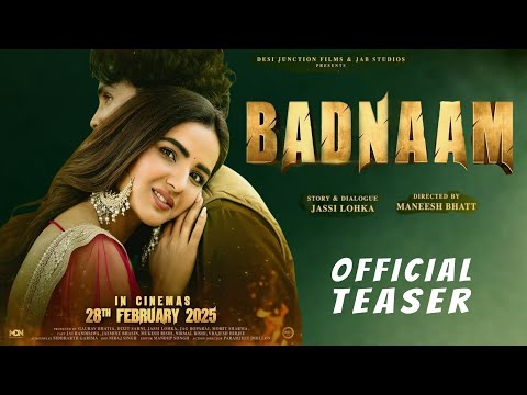 BADNAAM (Official Teaser) Jayy Randhawa |  Jasmin Bhasin | Mukesh Rishi | Latest Punjabi Movie