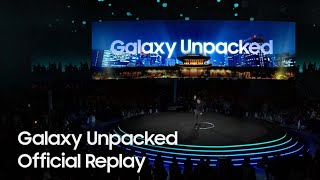 Galaxy Unpacked July 2023 | Samsung