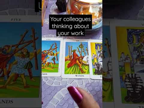 what your colleagues think about your work. #tarotreading #tarot #careerreading #career