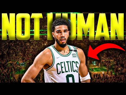 Jayson Tatum is NOT HUMAN…