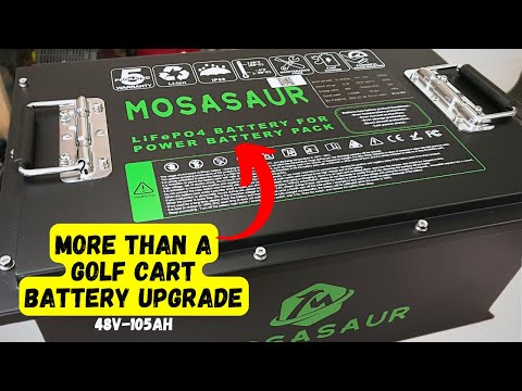 Unleash the Power! Mosasaur Golf Cart Battery Review - The Ultimate Upgrade!