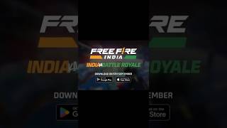 FREE FIRE RETURN || 5th September official date || India battle Royale || #freefire #shorts#ffreturn