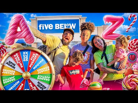 Fun A-Z Candy Challenge With Crazy Punishments At Five Below!