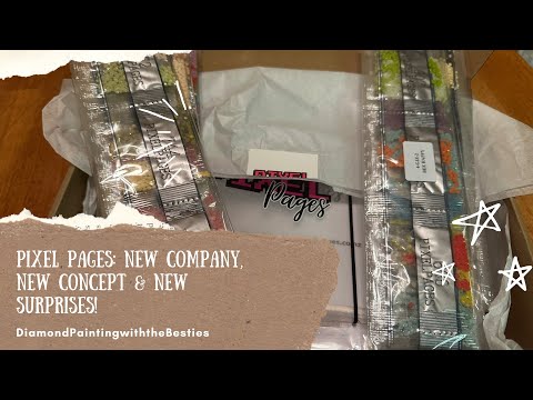 Unboxing: A Brand New Diamond Painting Company With A New Concept!