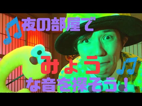 チーミーのジェイムランドチャンネル「夜の部屋で、みょうな音を探そう！」