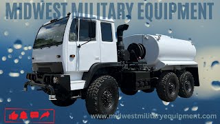 Custom Built Military FMTV 6X6 Water Truck