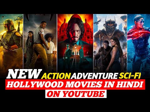 Top 10 New Action/Adventure Hollywood Movies On YouTube In Hindi | 2025 New  Hollywood Movies