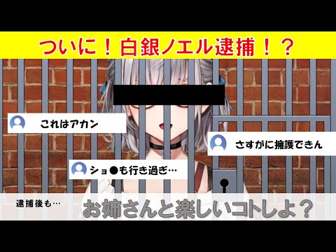 【ショ〇好き】逮捕後も罪を重ねる白銀ノエル　大空警察に逮捕！？　ホロライブ懐かしい場面切り抜き