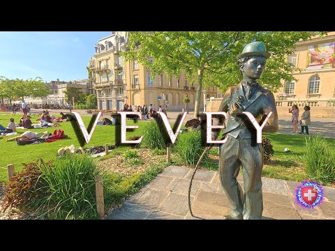 VEVEY SWITZERLAND ✨ Exploring the beauty of Vevey`s Embankment / Lake Geneva Cantons Vaud