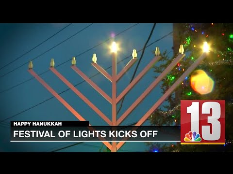 Menorah lighting in Delmar's Four Corners helps kick off Hanukkah