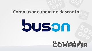 Como usar cupom de desconto Buson