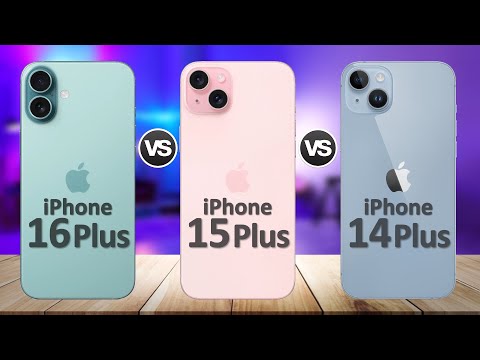 iPhone 16 Plus VS iPhone 15 Plus VS iPhone 14 Plus