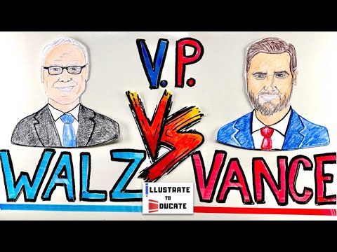 Tim Walz Vs JD Vance | Who is Tim Walz? Who is JD Vance? Donald Trump's VP and Kamala Harris's VP