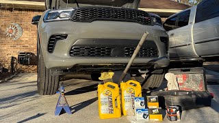 2025 Dodge Durango R/T Oil Change and Filter Selection