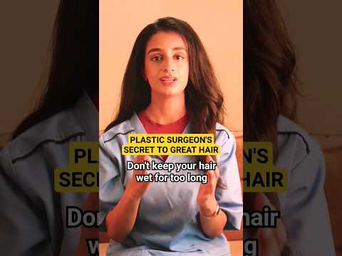 Plastic surgeon's secret to great hair #haircare