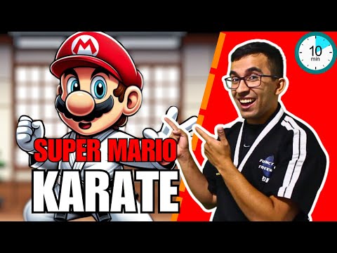 10 Minute Karate Lesson For Kids | Super Mario | Dojo Go