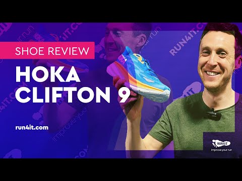 HOKA Clifton 9 Shoe Review - Your go-to rockered daily running shoe.