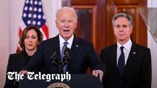 In full: Biden makes statement on Israel-Hamas ceasefire agreement