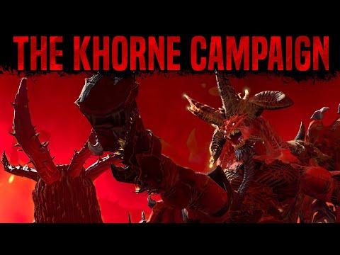 The Entire Khorne Campaign in Total War Warhammer 3 - Massively Summarised Commentary!