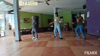 Breathe Line Dance / Choreo by Mei Lestari (INA) / Demo by HLD