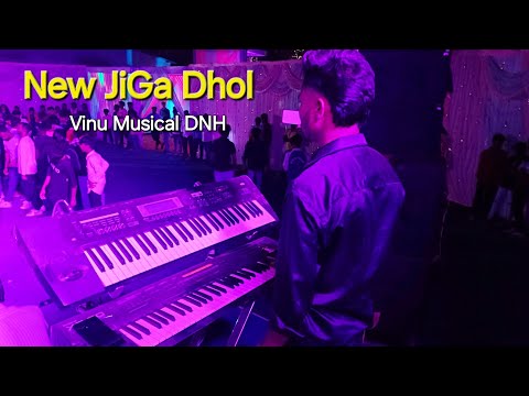 New JiGa Dhol 🎹❤️‍🔥 Tur // Vinu Musical Dj Party DNH 6354994577 At Talote Marriage Video 💯⚘️