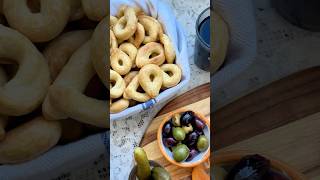 🇮🇹Homemade Taralli #recipe #cookingvideo #cooking #homemade #italy #italianfood #snacks #food