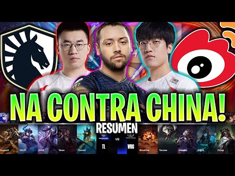 NORTE AMÉRICA VA CON TODO CONTRA LOS CHINOS! | TL vs WBG RESUMEN SWISS STAGE WORLDS 2024 LVP