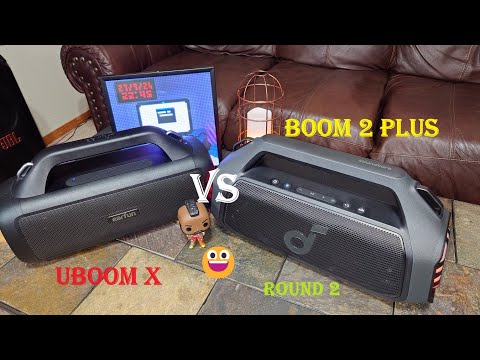 Earfun UBoom X (fw 0.39) vs Soundcore Boom 2 Plus 🤜 Round 2 Indoor Basement Battle